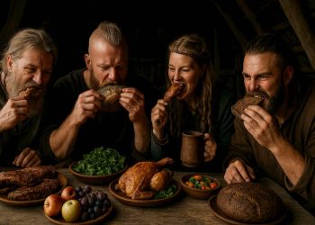 Ka valge vikingai Suzinokite kokia buvo uzkariautoju mityba