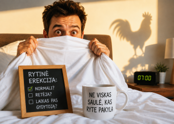 Ne viskas saule kas ryte pakyla stai kiek rytiniu erekciju per savaite laikoma norma