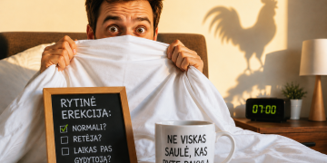 Ne viskas saule kas ryte pakyla stai kiek rytiniu erekciju per savaite laikoma norma