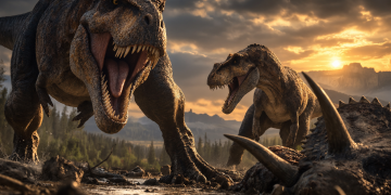 Tiranozauras nebuvo vienintelis dinozauru karalius greta jo gyveno dar vienas plesrunas